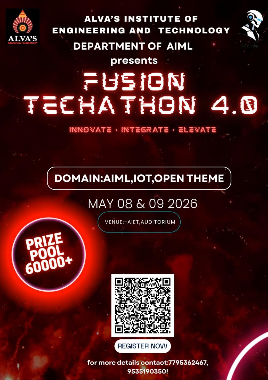 Fusion Techathon 2026 Poster